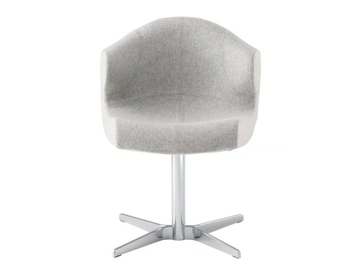 ALSTER - With 4-spoke base fabric chair by Ligne Roset - view 2